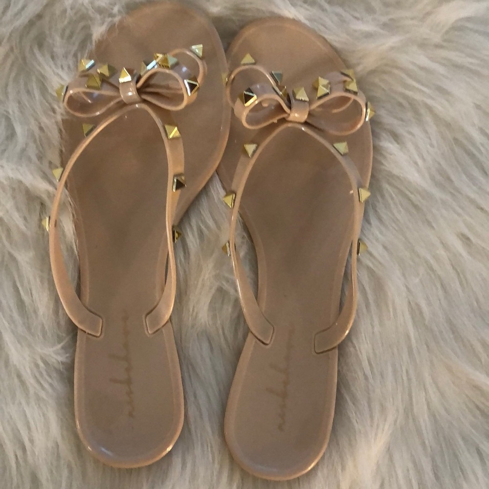 Nude sandals